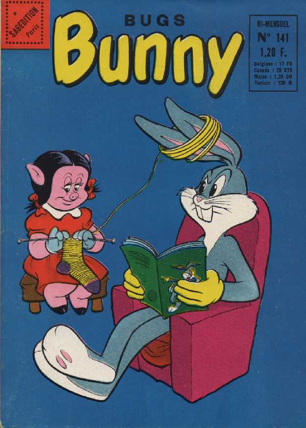 Scan de la Couverture Bugs Bunny 2 n 141